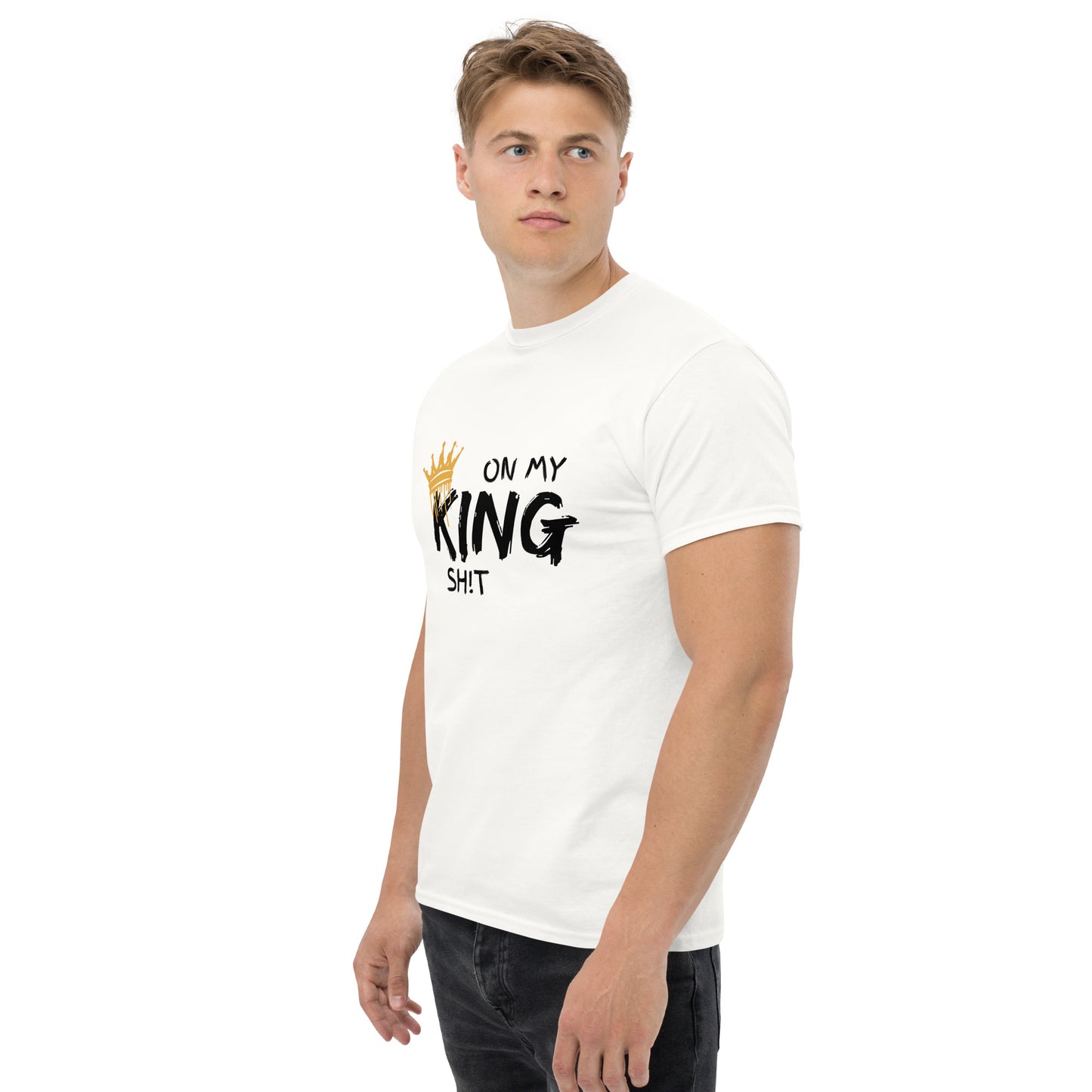 On My King (White) classic tee