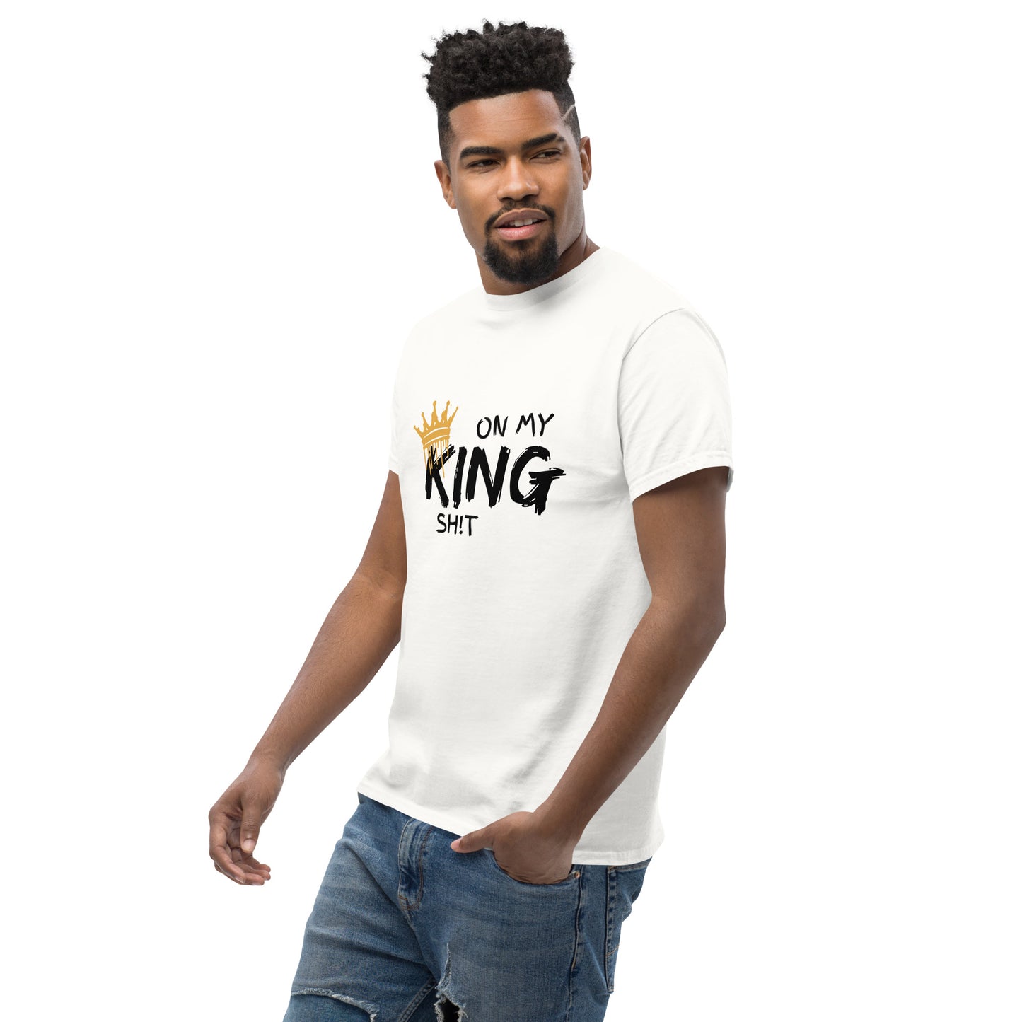 On My King (White) classic tee